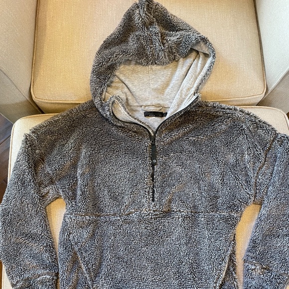 Prana Jackets & Blazers - Women’s Prana Permafrost 1/2 Zip Grey XS Cozy Chunky